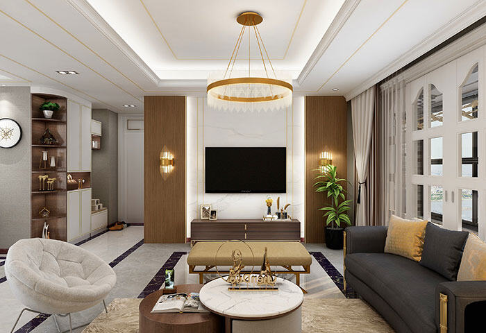 依云四季,輕奢風格